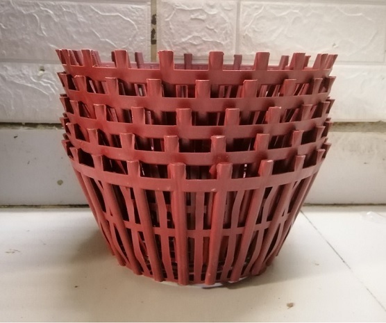 Chậu Nhựa Treo Giã Gỗ Trồng Cây Chậu Nhựa Treo Giã Gỗ Trồng Cây