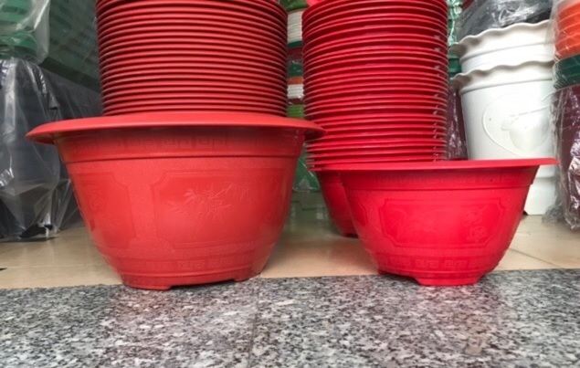 Chậu Nhựa Tròn Trồng Cây (mẫu truyền thống) Chậu Nhựa Tròn Trồng Cây (mẫu truyền thống)