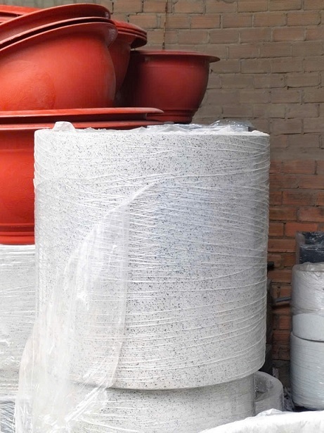 Chậu trồng cây trụ tròn 70cm