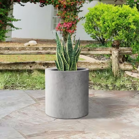 Chậu trồng cây trụ tròn 70cm Chậu trồng cây trụ tròn 70cm