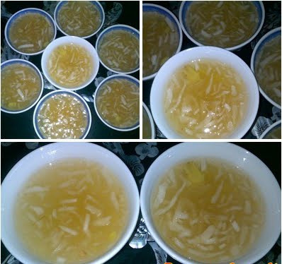chè rau câu chân vịt chè rau câu chân vịt