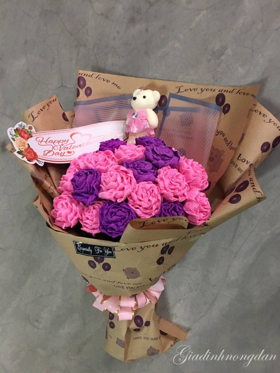 Hoa giấy handmade nhiều mẫu đẹp Hoa giấy handmade nhiều mẫu đẹp
