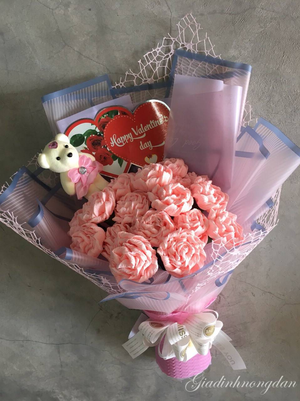Hoa giấy handmade nhiều mẫu đẹp Hoa giấy handmade nhiều mẫu đẹp